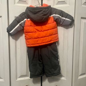 Pacific trailer boys snowsuit set 12 months
